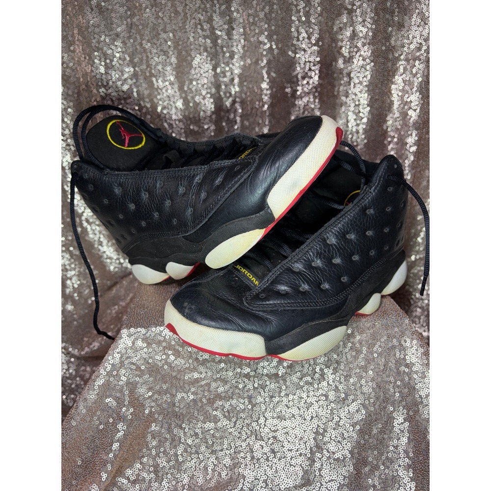 Air Jordan 13 Retro Playoffs 2023 Black Red White 414571-062 Men's Size 10